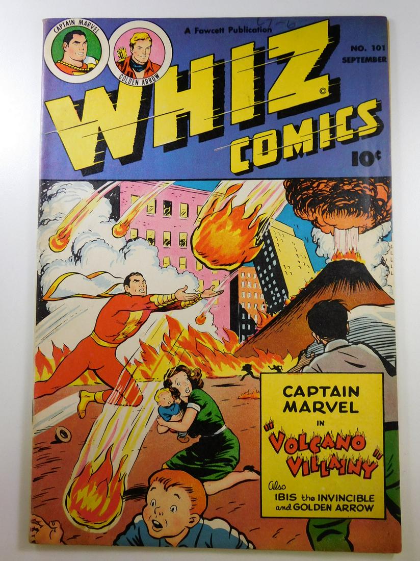 Whiz Comics #101: No Reserve! Whiz Comics #101. VG/FN Shipping: Individual Comics: Flat-rate of $9.99 (1-8 comics) or $19.99 (9+ comics) to anywhere within the contiguous U.S. International: Foreign shipping rates are