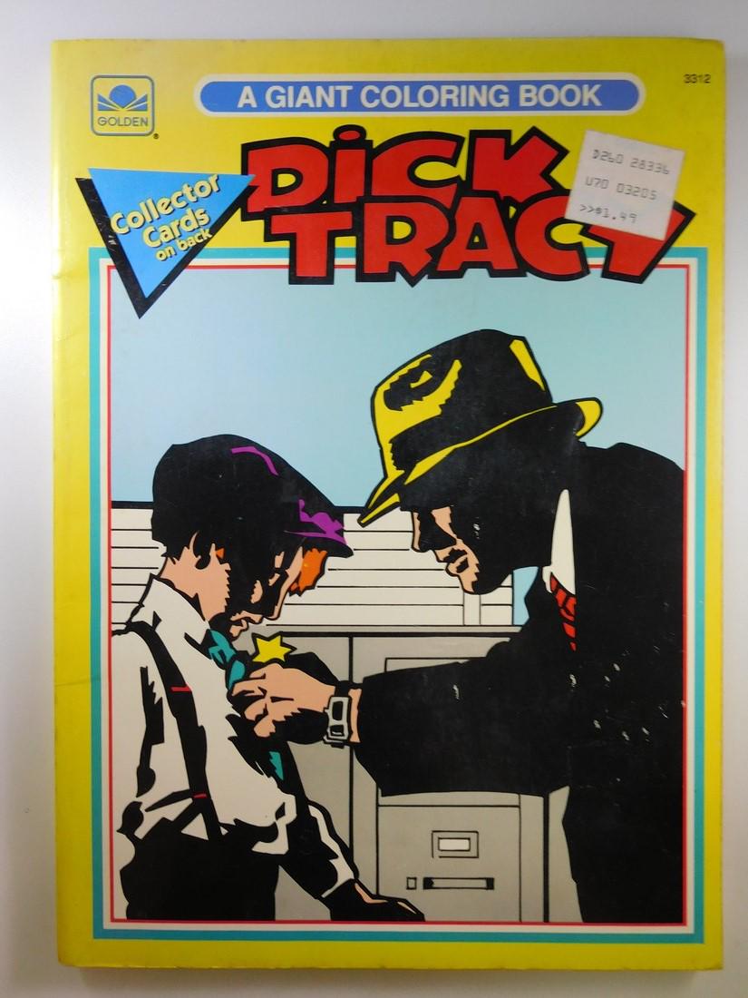 Dick Tracy Giant Coloring Book (1 of 2)