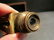 Brass Traveling Telescope Binoculars Monocular Wood Box - 5