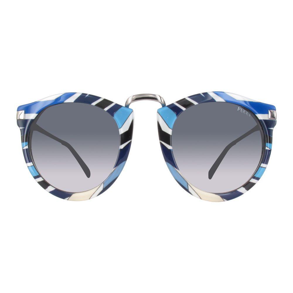 Emilio Pucci New Women Sunglasses EP0025-01B-51: New Women Sunglasses designed by Emilio Pucci in Shiny Black /gradient Smoke . High quality original lenses 100% UV 2 protection. Details MATERIAL: Acetate COLOR: Black MODEL: EP0025-01B-51 GENDER: Wo