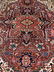 Semi Antique Hand Woven Persian Heriz 10.5x7.5 - 2