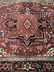 Semi Antique Hand Woven Persian Heriz 10.5x7.5 - 6