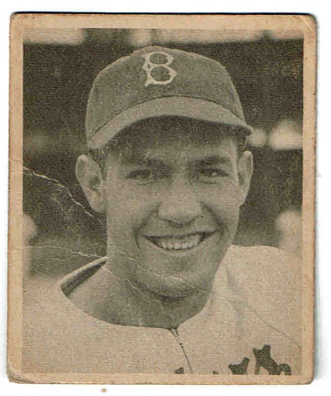 1948 Bowman Pete Reiser Rookie Card (1 of 2)