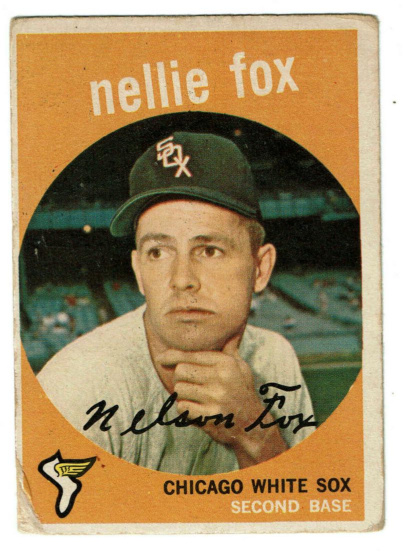 1959 Topps Nellie Fox (1 of 2)