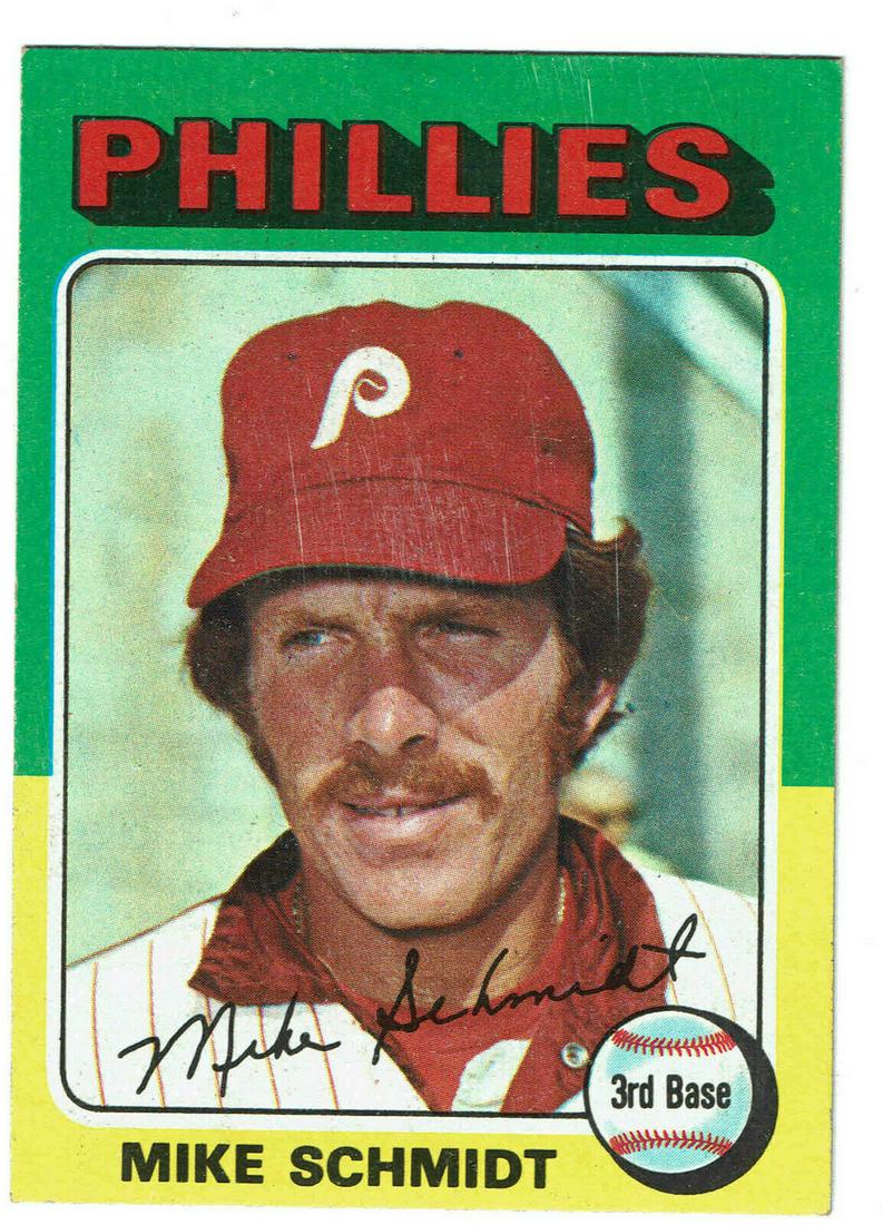 1975 Topps Mike Schmidt (~VB300~) (1 of 2)