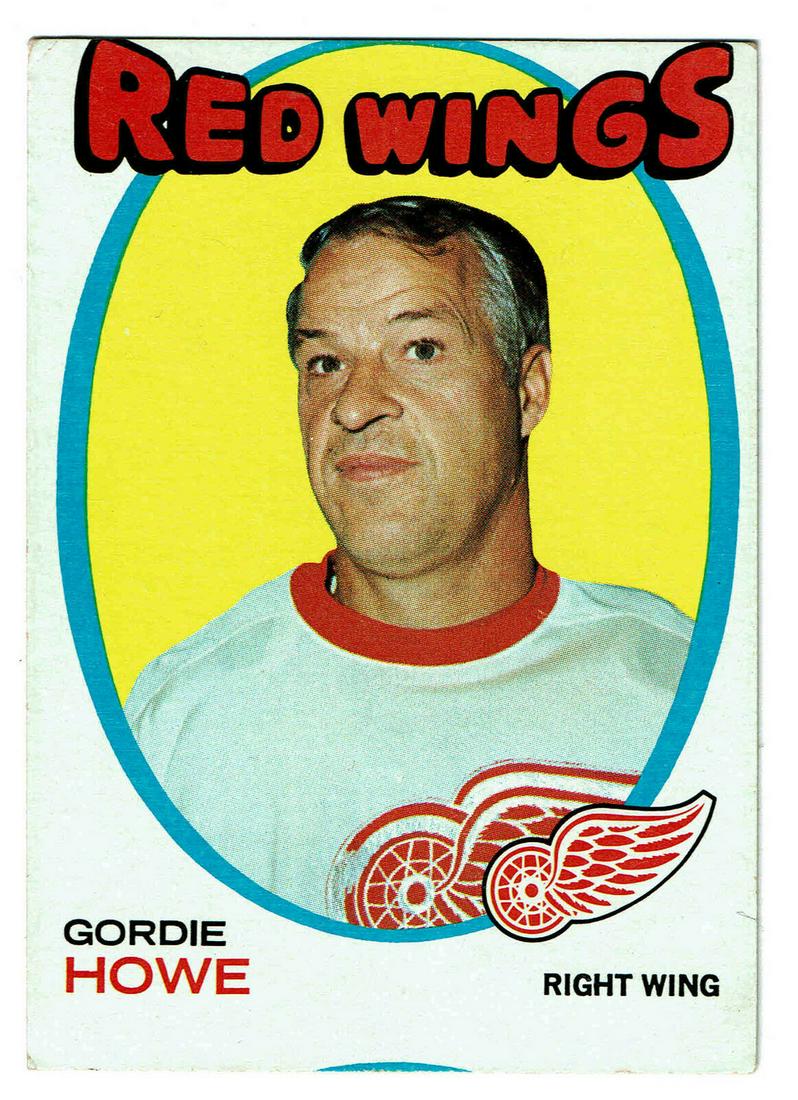 1971-72 Topps Gordie Howe (1 of 2)