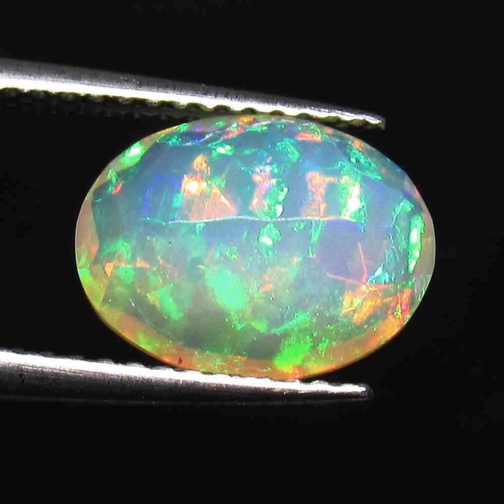IGI Certified 2.00 Ct Natural Multi-Color Fire Opal (1 of 4)