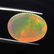 IGI Certified 5.08 Ct Natural Multi-Color Fire Opal - 3
