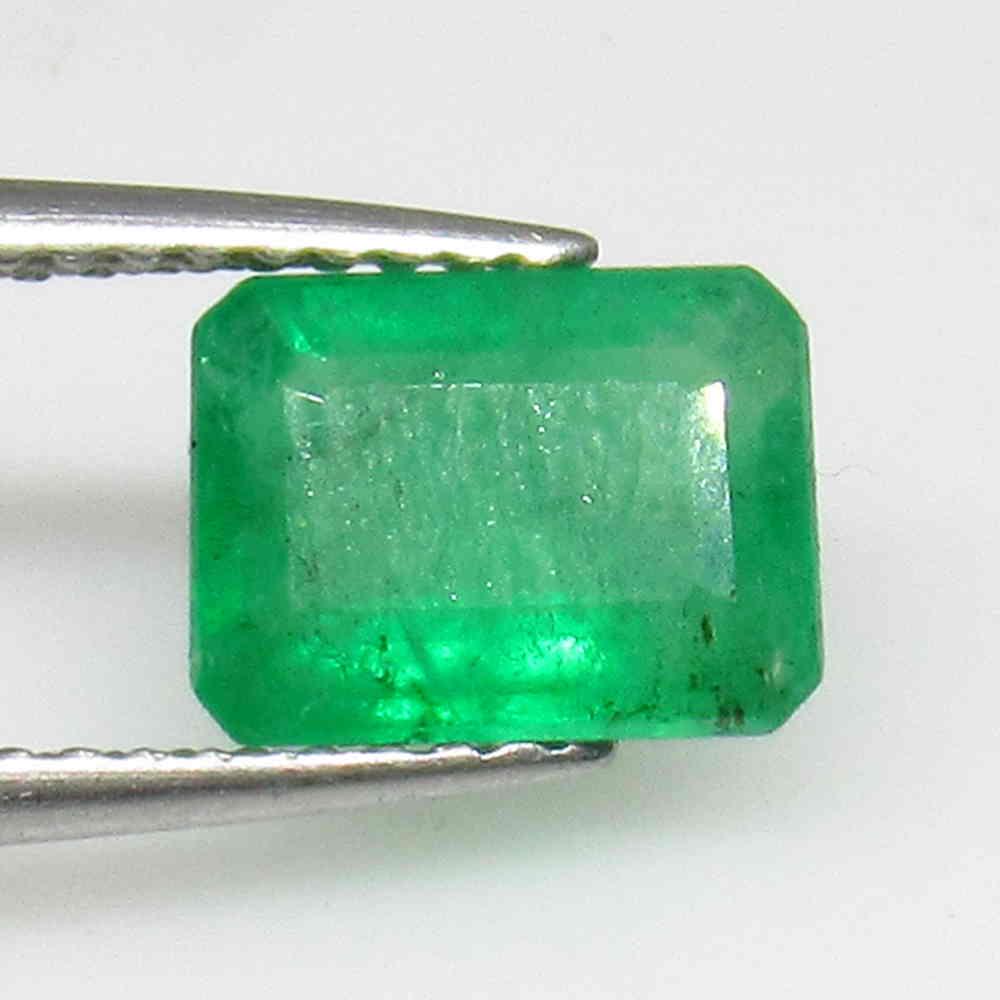 IGI Certified 1.46 Ct Natural Zambian Emerald Emerald (1 of 3)