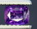 1.00 cts Dazzling Violet Purple Loose SCAPOLITE - 7
