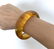 Marvellous Unique Vintage Amber Bangle Bracelet - 10