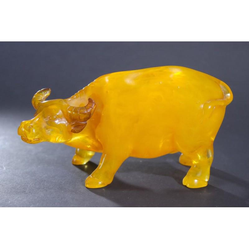 436 g. "bull" sculpture (figurine) from 100% natural (1 of 12)