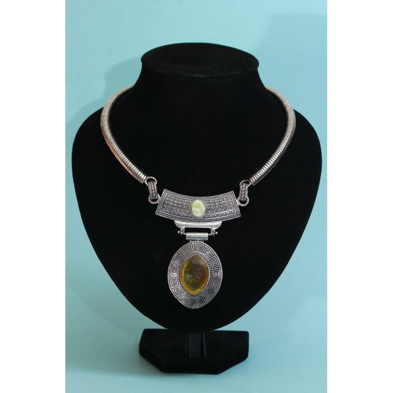 71.59 g. big ROYAL pendant Baltic amber necklace yellow (1 of 14)