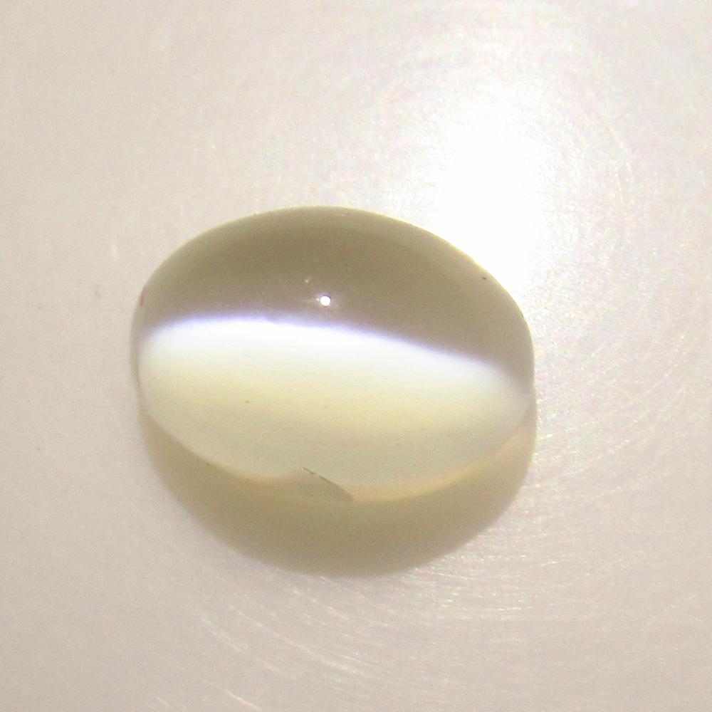 4.58 Ct Natural Sharp Line Moonstone Oval Cab (1 of 2)