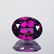 Natural Rhodolite Garnet Oval Cut 2.45 ct