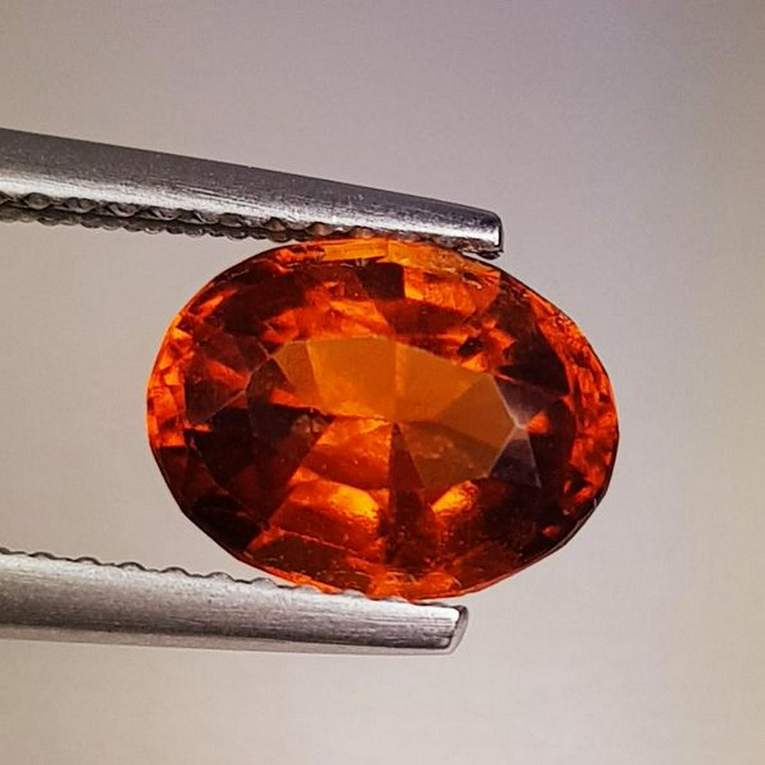 Natural Hessonite Garnet Oval Cut 2.67 ct (1 of 5)