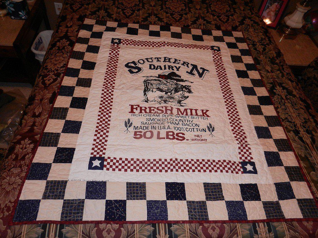 Small Quilted Throw Quilt (1 of 4)