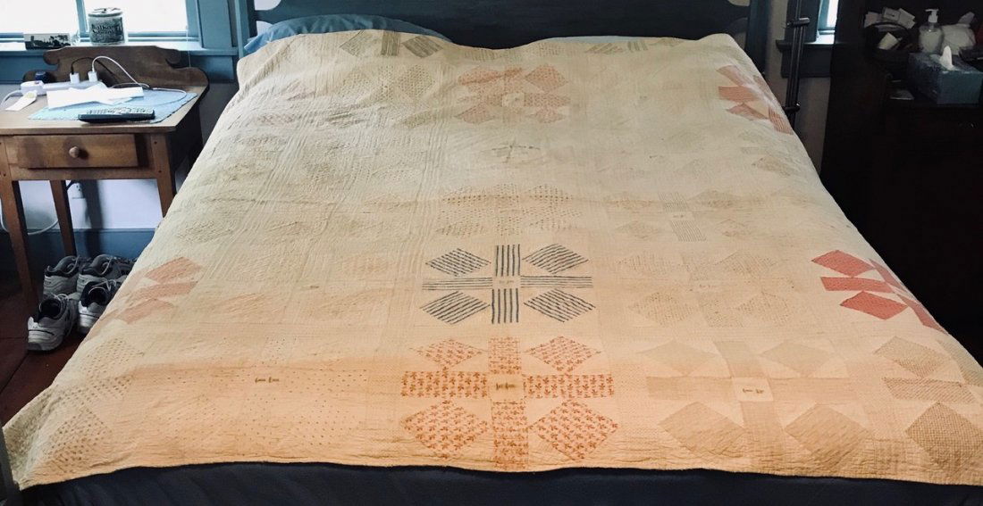 1874 Wedding or Presentation Quilt (1 of 13)