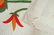 Vintage PRE CIVIL WAR 1850's Red Green & Cheddar Lily - 11