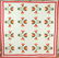 Vintage PRE CIVIL WAR 1850's Red Green & Cheddar Lily