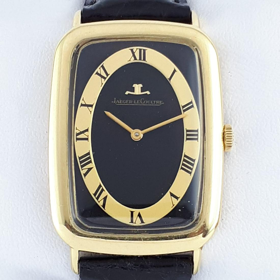 Jaeger-LeCoultre - Vogue, Manual Winding 18Kt Gold -: Brand:Jaeger-LeCoultre Model:Vogue Manual Winding 18Kt Gold Reference Number: ref: 16000 Gender:Men Period:1970-1979 Movement:Manual winding Case material:Yellow gold Materi