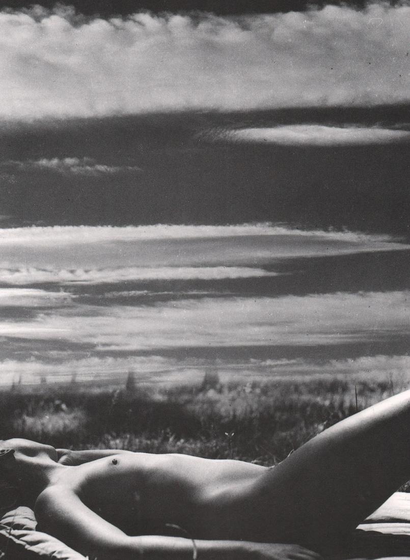 PIERRE BOUCHER - Reclining Nude, 1937: Artist: PIERRE BOUCHER Print Title: Reclining Nude, 1937 Medium: Photoengraving Printed 1980’s in France Image size (inches) approx. 10 x 7.5” Pierre Boucher( Paris , February 29 , 1908 - Faremout