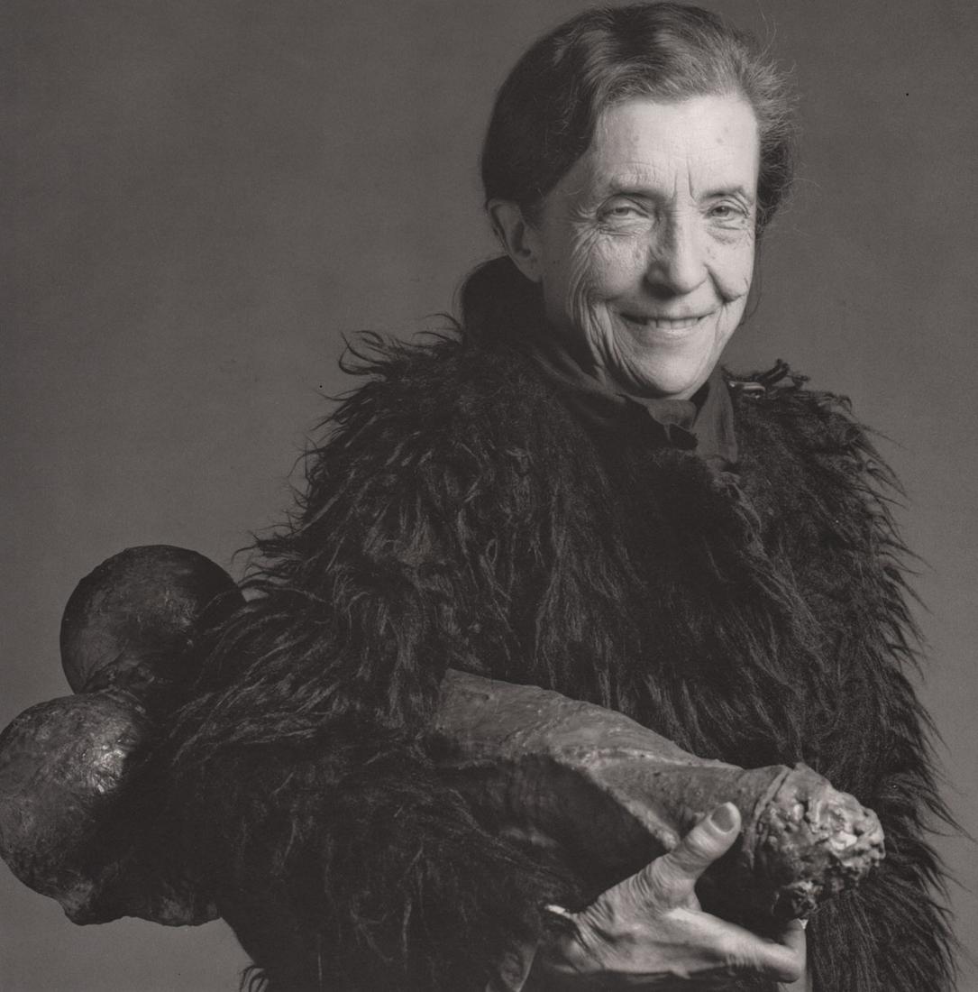 MAPPLETHORPE - Louise Bourgeois, 1982: Artist: MAPPLETHORPE Print Title: Louise Bourgeois, 1982 Medium: Photoengraving Printed 1990’s in the US Image size (inches) approx. 8 x 8” Robert Mapplethorpe was an American photographer, known