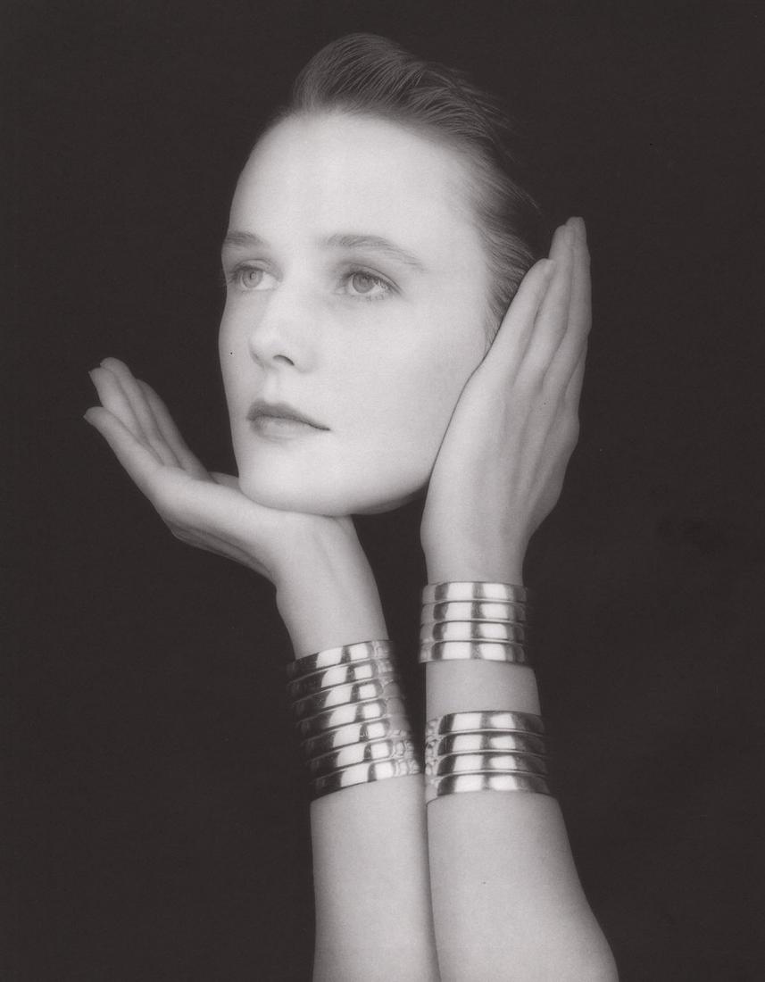 MAPPLETHORPE - Lucy Ferry, 1986: Artist: MAPPLETHORPE Print Title: Lucy Ferry, 1986 Medium: Duotone Photoengraving Printed 1980’s in the US Image size (inches) approx. 11 x 9” Robert Mapplethorpe was an American photographer, kno