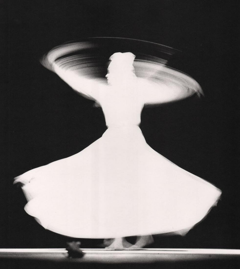 JACK MITCHELL - Ted Shawn in The Mevlevi Dervish, 1951: Artist: JACK MITCHELL Print Title: Ted Shawn in The Mevlevi Dervish, 1951 Medium: Photo-lithograph Printed 1980’s in Japan Image size (inches) approx. 10.5 x 9.5” Reserve: $25.00 Shipping: Domesti