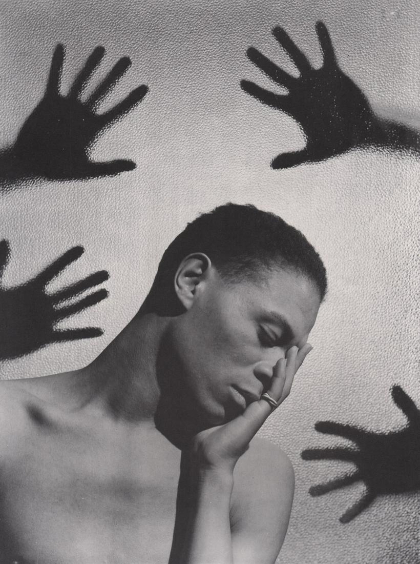 GEORGE PLATT LYNES - James Leslie Daniels, 1937: Artist: GEORGE PLATT LYNES Print Title: James Leslie Daniels, 1937 Medium: Duotone Photoengraving Printing Date: 1980’s Printed in USA Image Size: 11 X 8.5” George Platt Lynes (1907-1955).was an A