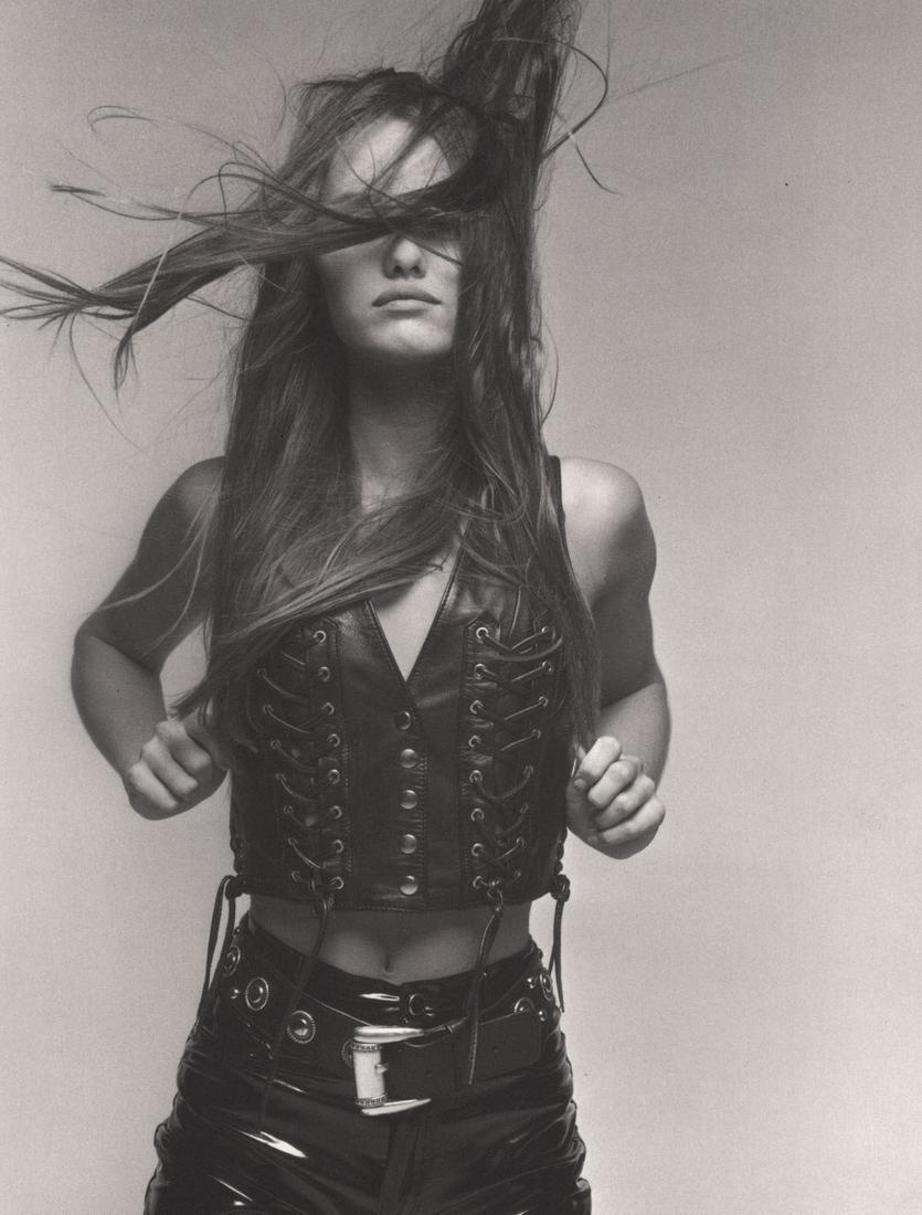 BRUCE WEBER - Vanessa Paradis, NYC, 1990: Artist: BRUCE WEBER Print Title: Vanessa Paradis, NYC, 1990 Printing Date: 1990’s Medium: photo-lithograph Printed in: Japan Image Size approx.: 11 x 9” Reserve: $25.00 Shipping: Domestic: Flat ra
