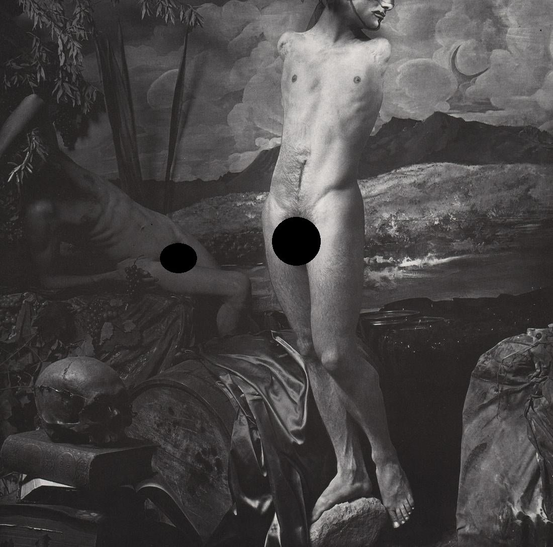 JOEL PETER WITKIN - Bacchus amelus, 1986: Artist: JOEL PETER WITKIN Print Title: Bacchus amelus, 1986 Medium: Photo-lithograph Printed in Austria 1980’s< Image size (inches) approx. 7 x 7” Reserve: $25.00 Shipping: Domestic: Flat rate of 