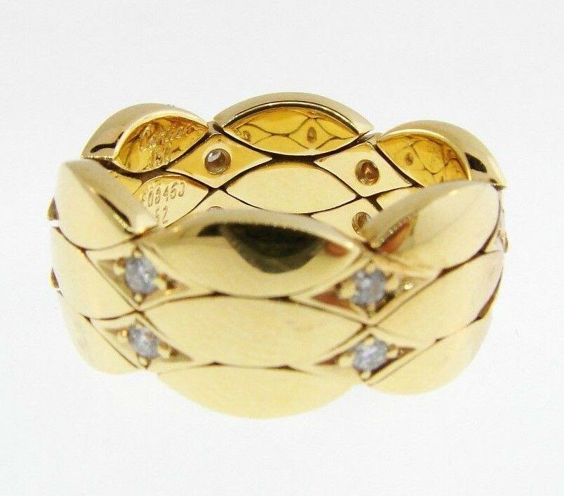 CHIC Cartier 18k Yellow Gold & Diamond Ring Circa 1996 (1 of 3)