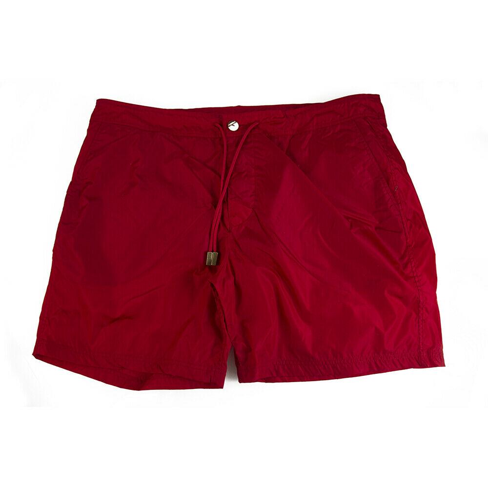 BAI APPAREL Men's Beach Shorts Swim Trunks - Swimsuit: BAI APPAREL Men's Beach Shorts Swim Trunks - Swimsuit Athletic Shorts 390-700 RU Board shorts with covered elastic waist band with drawstring, quick dry and vibrant red color. Perfect for any circumst