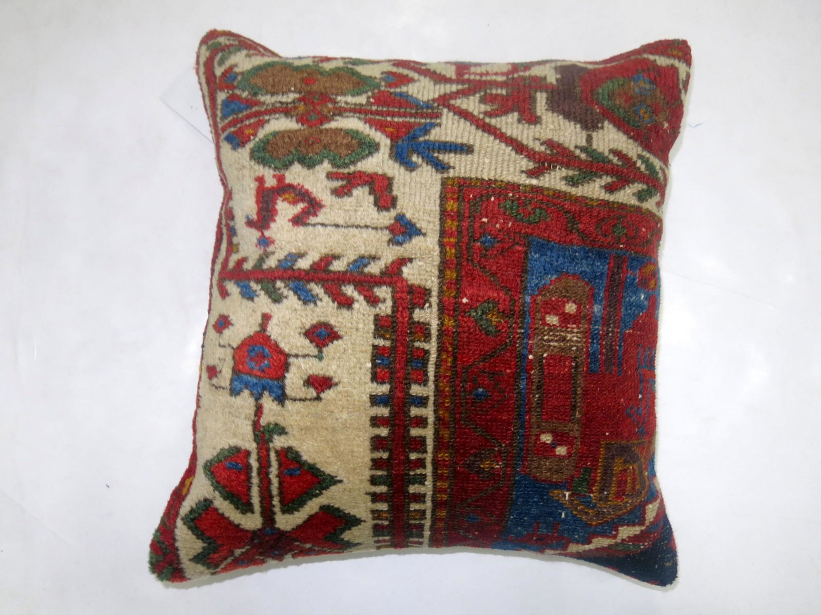 Persian Bakhtiari Rug Pillow (1 of 2)