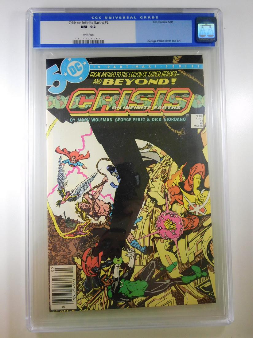 Crisis on Infinite Earths #2 CGC 9.2 (1 of 2)