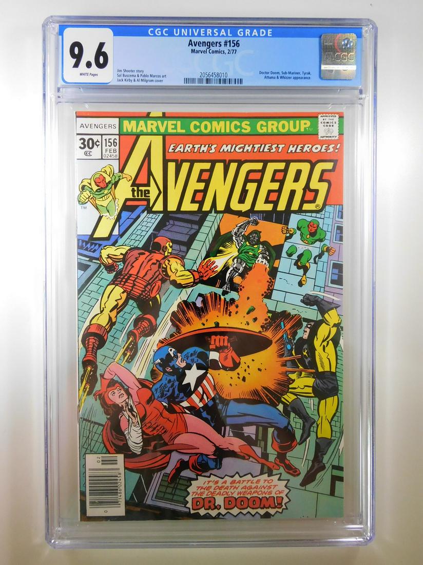 Avengers #156 CGC 9.6 (1 of 2)