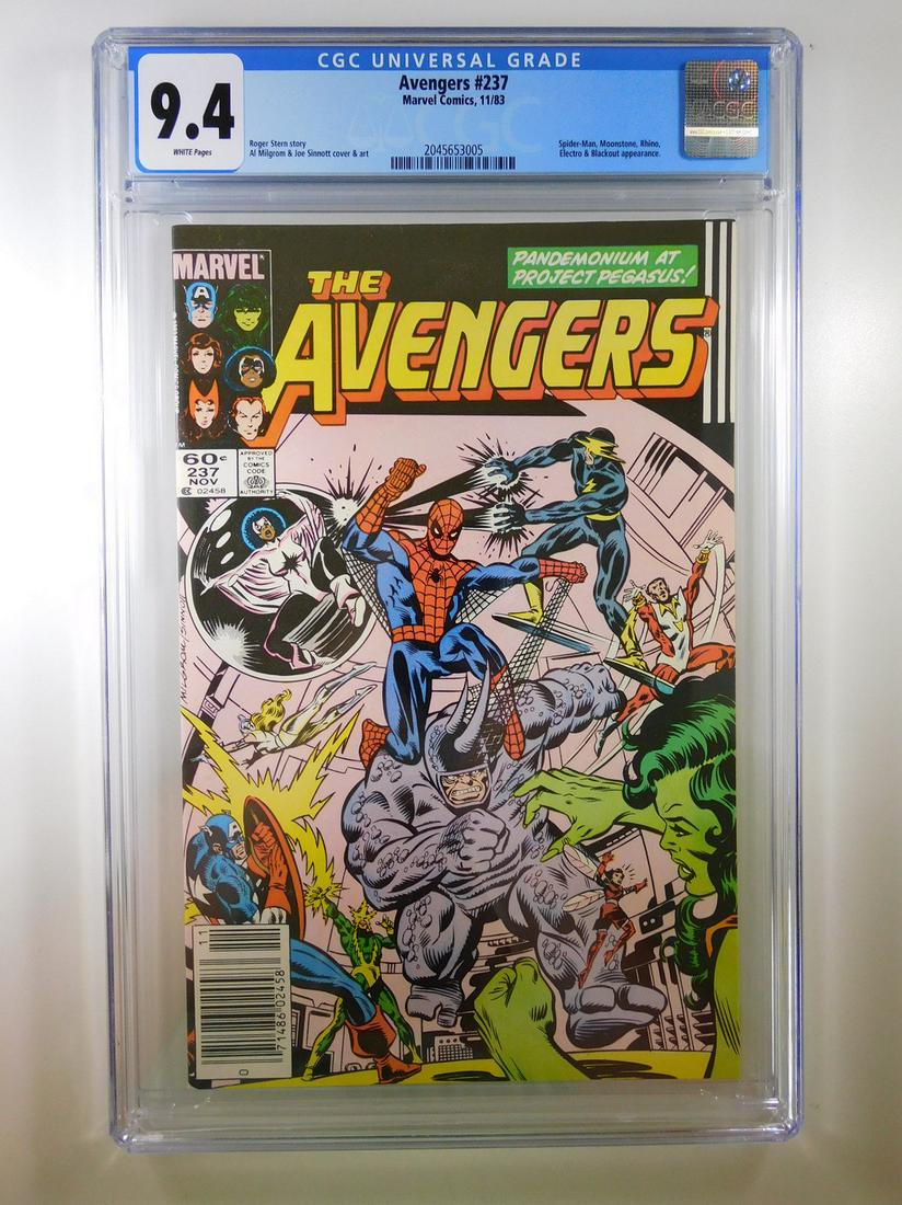 Avengers #237 CGC 9.4 (1 of 2)