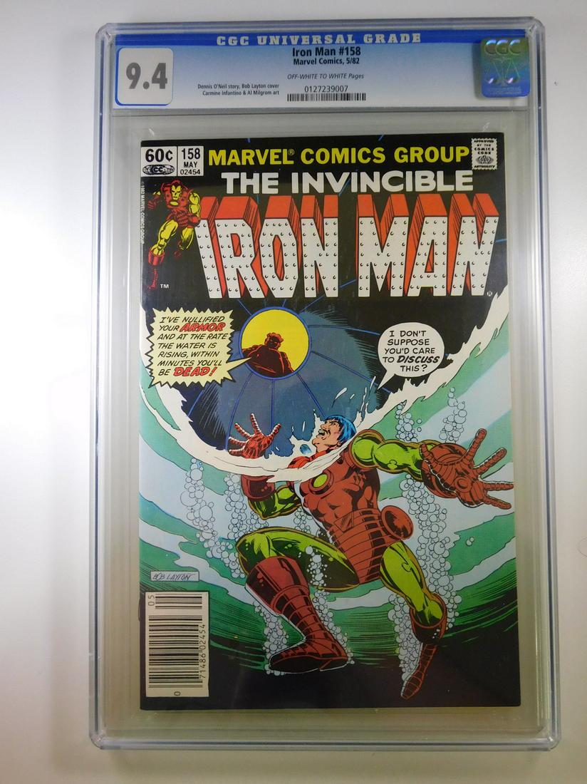 Iron Man #158 CGC 9.4 (1 of 2)