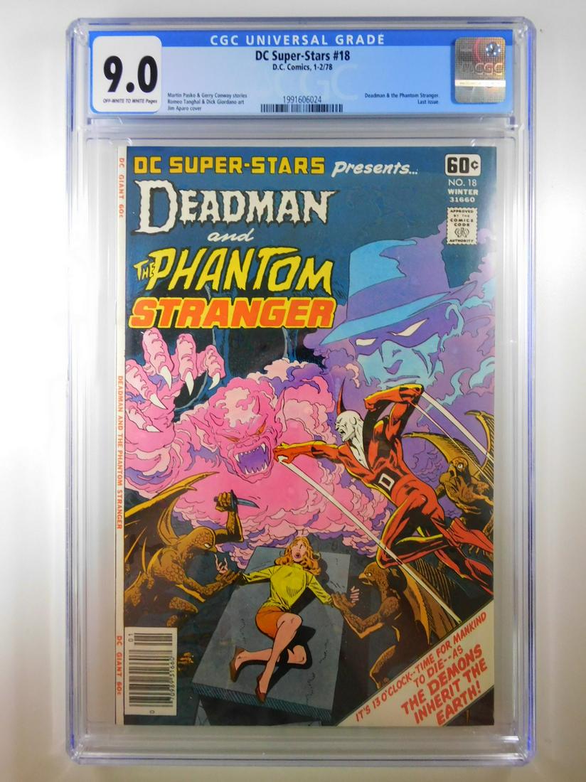 DC Super-Stars #18 CGC 9.0 Last Issue (1 of 2)