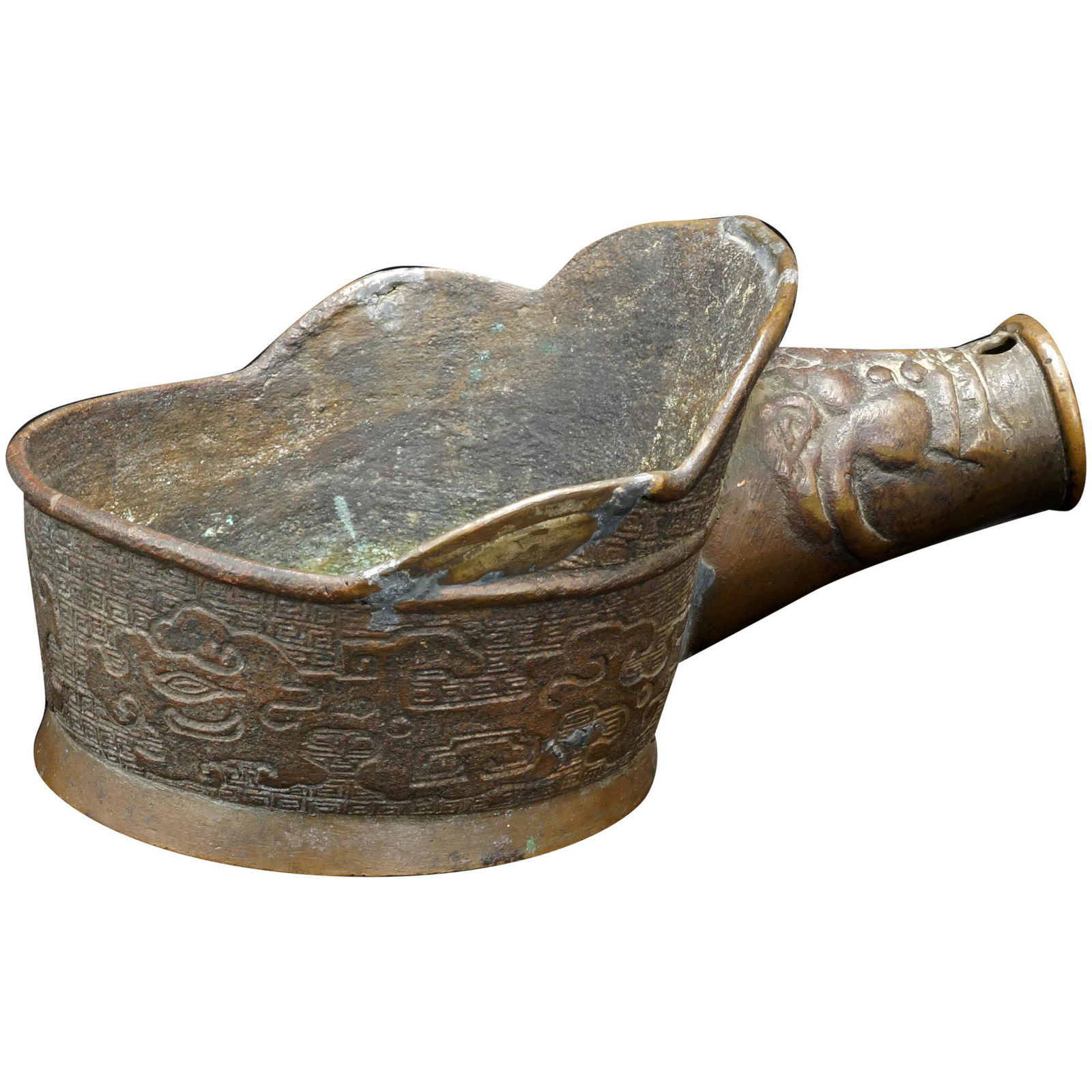 Antique Chinese Bronze Silk Iron Fantastic Animals (1 of 11)