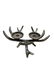 vintage candlestick shaped like antlers - 7