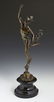 Patinated Bronze Figure of Mercury