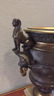 Pair of French Bronze & Onyx Urns - 2
