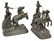Pair of Neoclassical Style Spelter Figural Groups