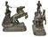 Pair of Neoclassical Style Spelter Figural Groups - 2