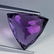 Natural Amethyst Triangle Cut 8.62 ct - 2