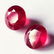 3,03 cts Natural Pair Round Blood Red Ruby