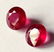 3,03 cts Natural Pair Round Blood Red Ruby - 2