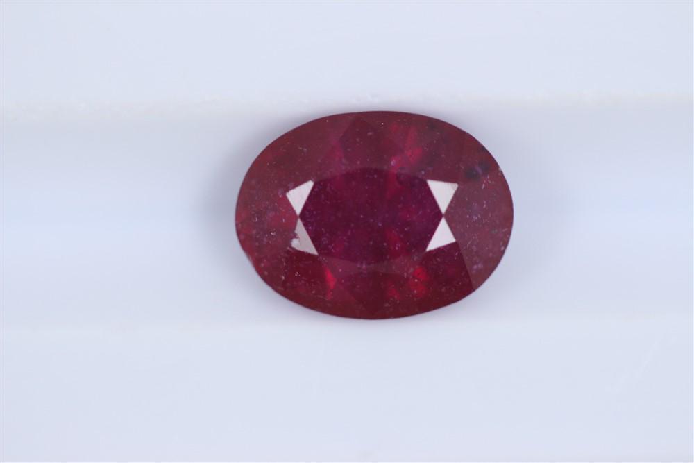 2.64ct Ruby Oval cut (1 of 1)